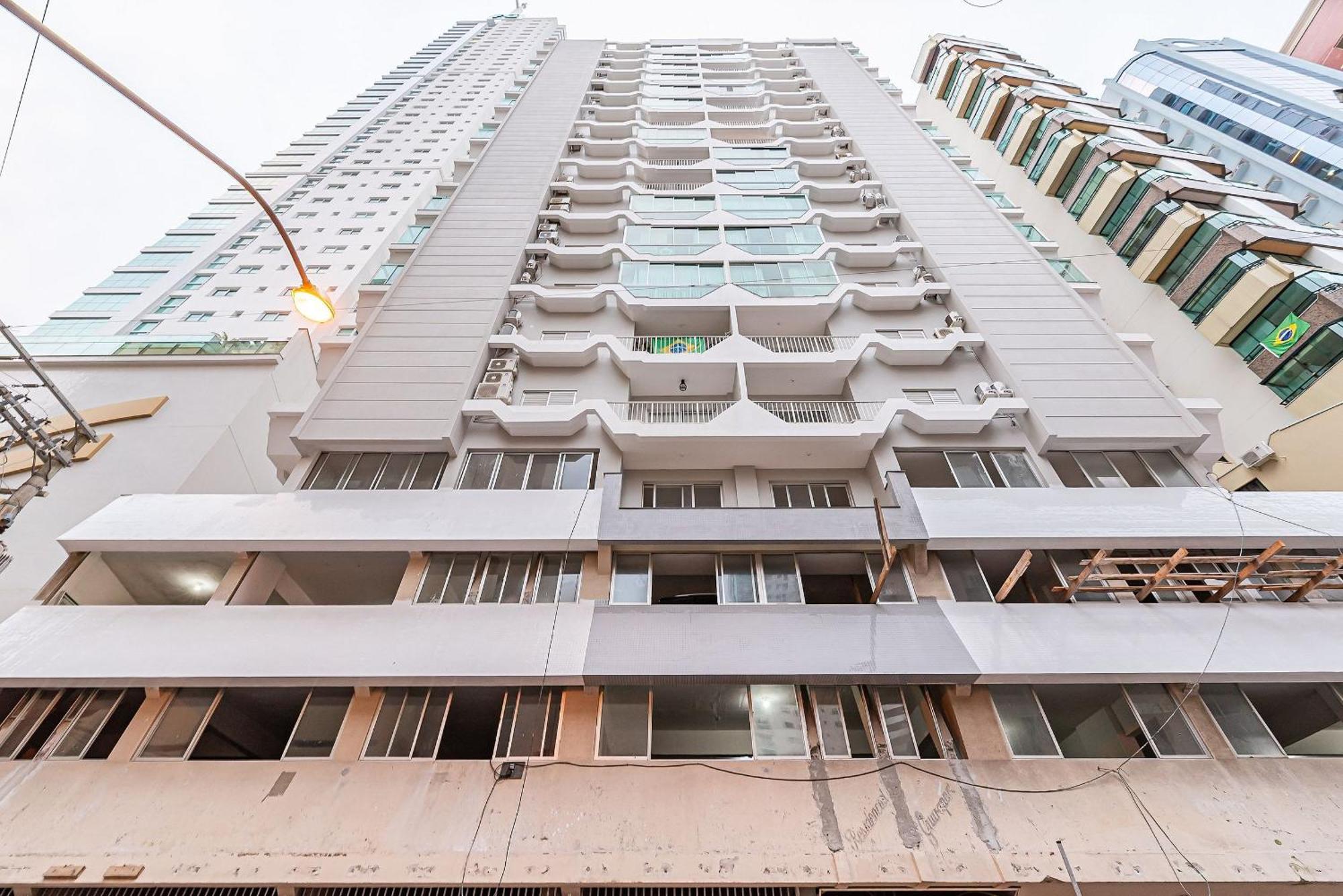 Apto Vista Mar A 130M Da Praia Em Bc Erg605 Balneario Camboriu Bagian luar foto